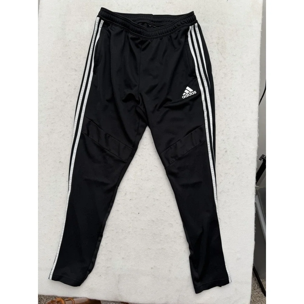 Adidas Tiro 19 Track Pants Men's M Black White Soccer Training Joggers